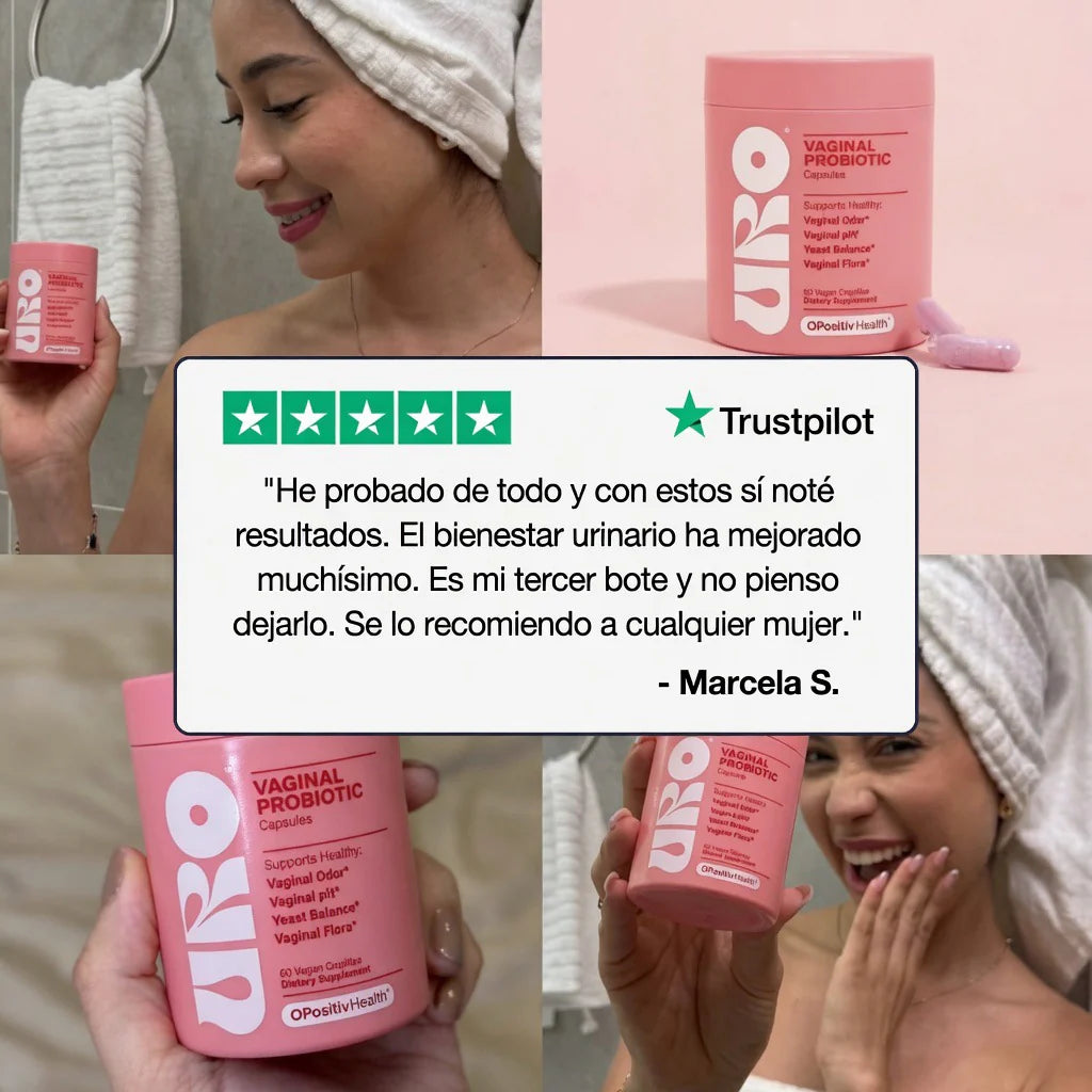 Cápsulas probióticas vaginales