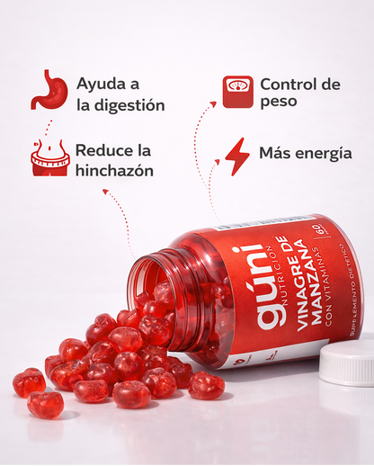 Gomitas de Vinagre de sidra de Manzana